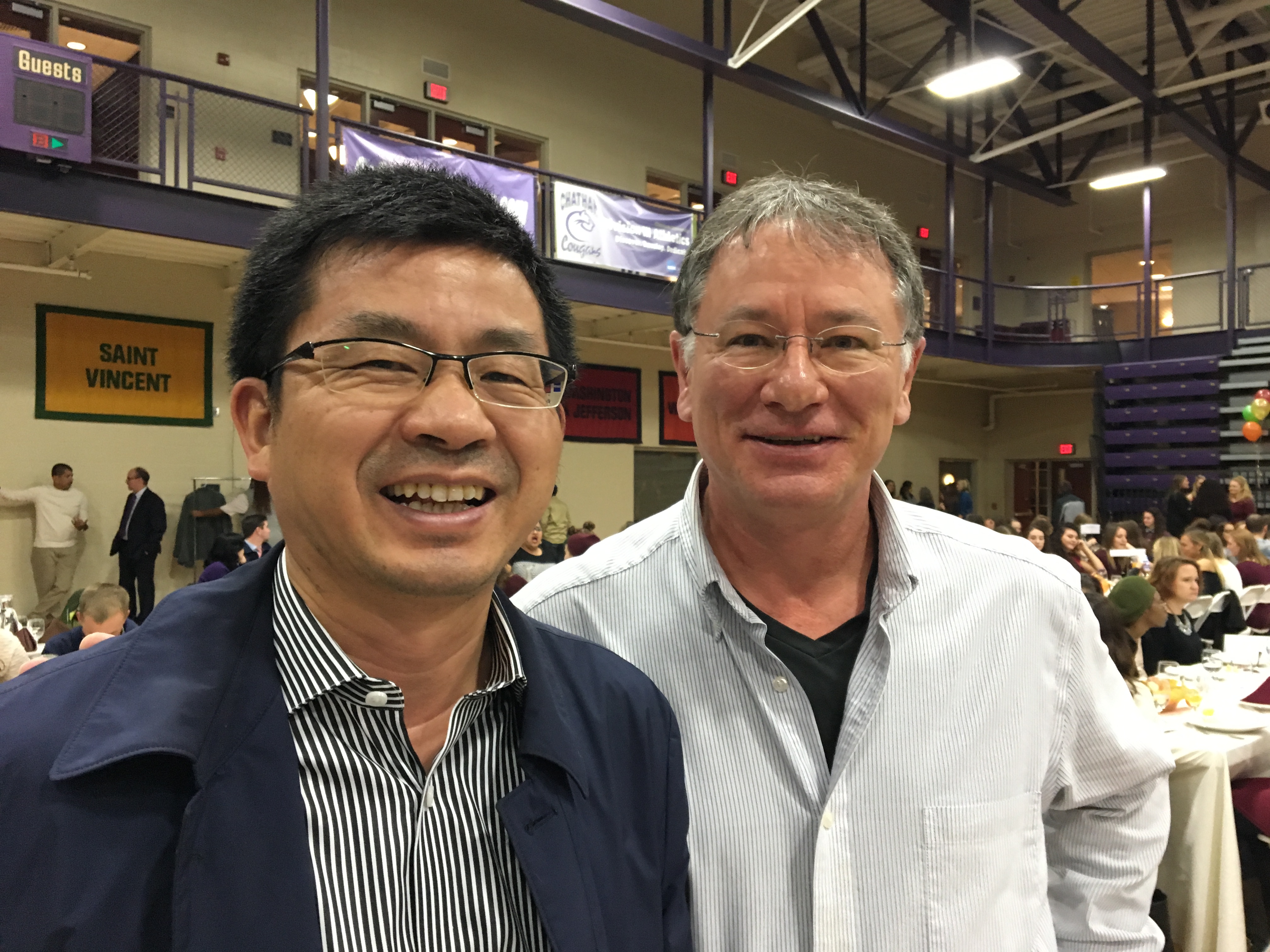 和查塔姆大学国际交流处处长Chris Musick